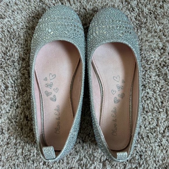 olive & edie Other - Olive & Edie Shimmer Flats Size 2